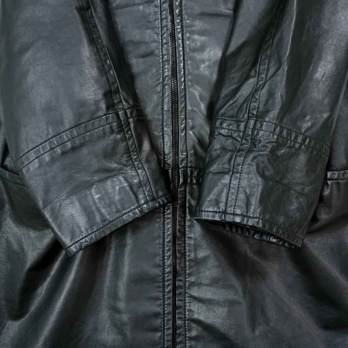 NORTHSIDE LEATHER COAT 1980s SMALL 304186 UNIONMADE Vintage レザーコート 1980年代 本革 ユニオンメイド ヴィンテージ 1980年代_画像6