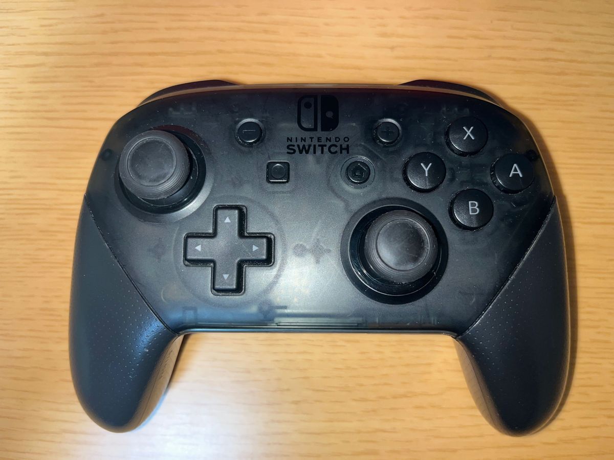 Nintendo Switch 純正プロコントローラー　ジャンク