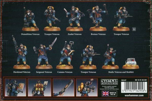 【キルチーム】アストラ・ミリタルム：ベテラン・ガーズマン VETERAN GUARDSMEN[102-87][KILL TEAM]ウォーハンマー_画像2