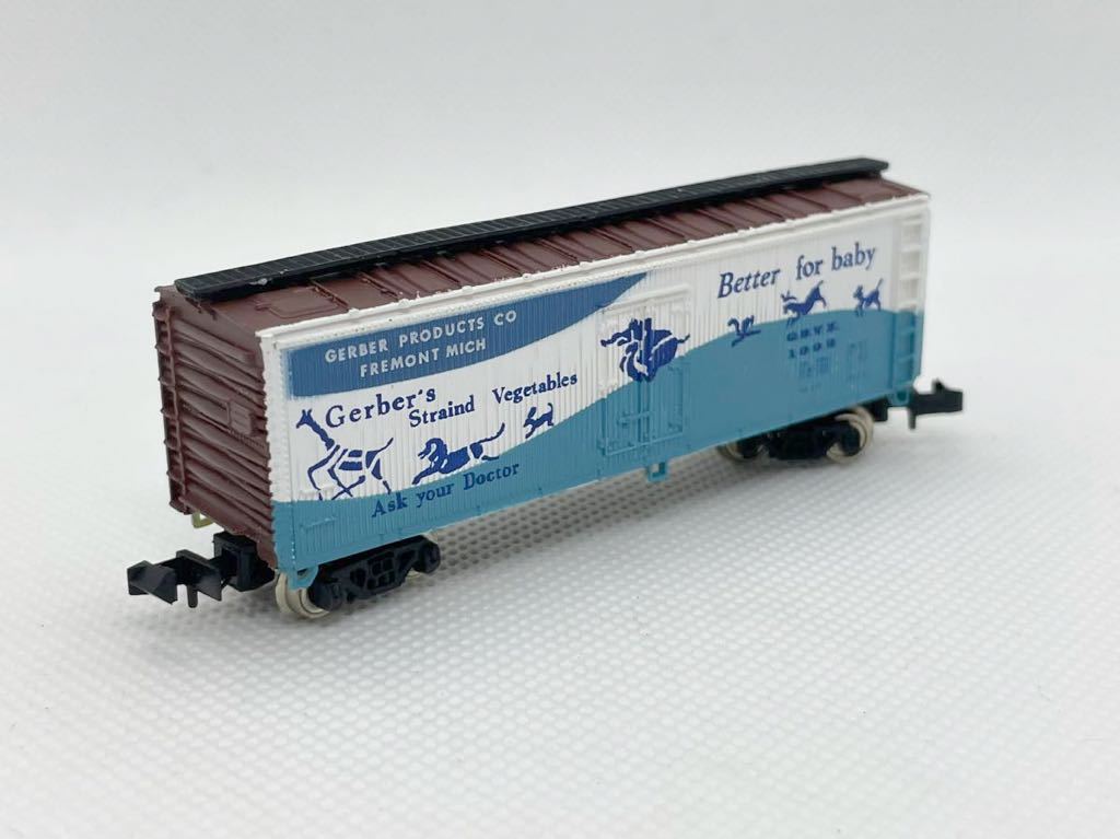 Nゲージ　BACHMANN バックマン　GSVX 1002 コンテナ車　ボックスカー　Gerber_画像4