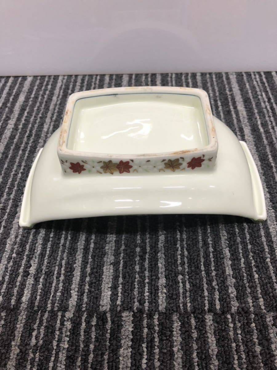 お皿　食器　皿　和食器 厨房用品　焼物皿 陶器角皿 白　和食　F ③_画像2