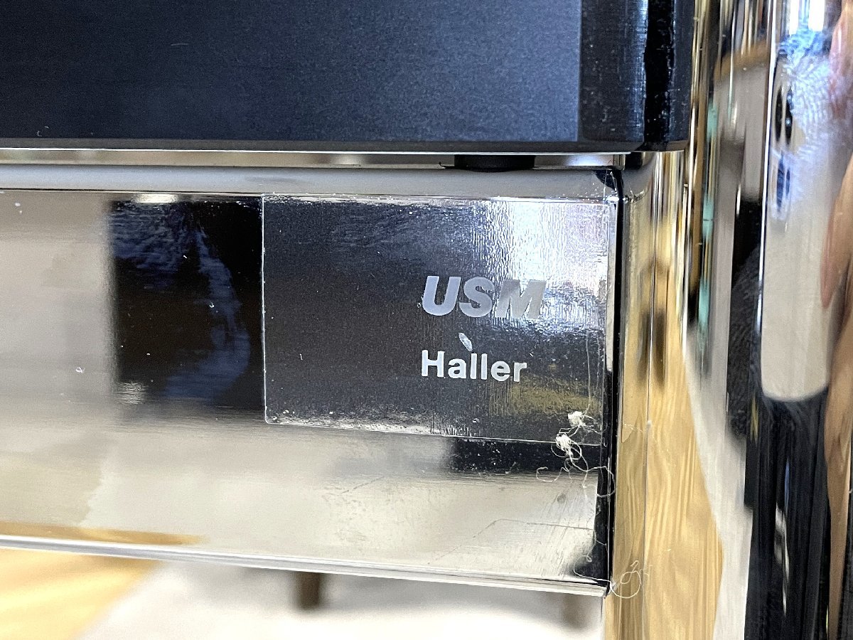 F-12022MK1205Y12XY23R 美品 USM Haller ハラーテーブル ミーティングテーブル 日本限定サイズ 直接引取可能 インボイス制度対応①_画像8