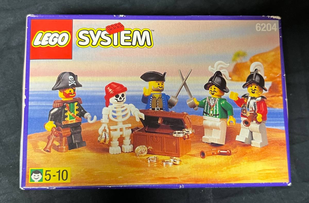 激レア　レゴ (LEGO) 南海の勇者シリーズ ミニフィグ セット 6204【新品】_画像1