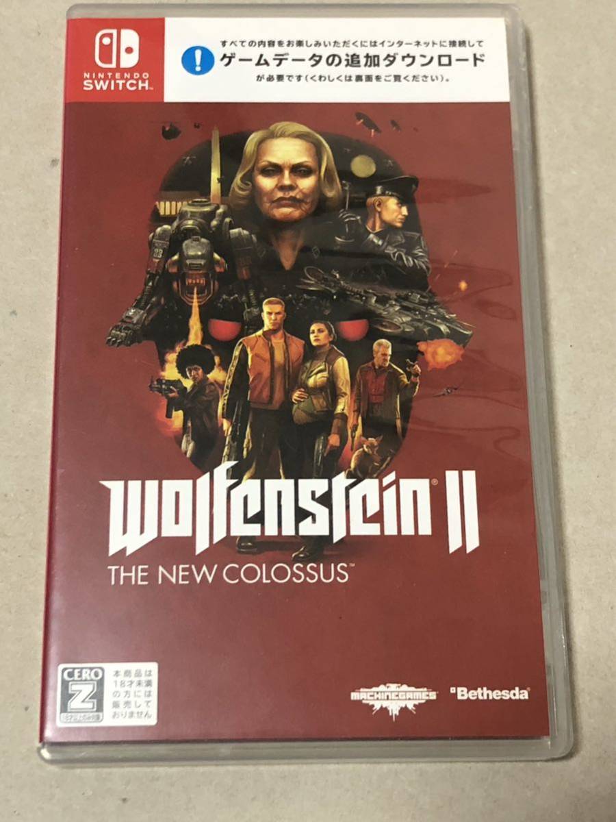 ウルフェンシュタインII:ザ ニューコロッサス WOLFENSTEIN 2 NEW COLOSSUS 任天堂SWITCH_画像1