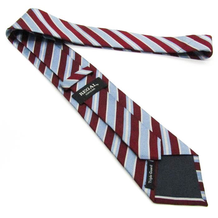 【 качественный товар 】 ... REGAL  в полоску   рукоятка  ...   линия  рукоятка   мужской   галстук   красный 