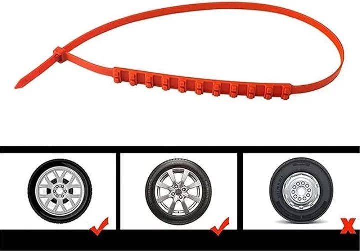  tire chain car snow chain wheel chain plastic snow road easy ice bar n.. slip 