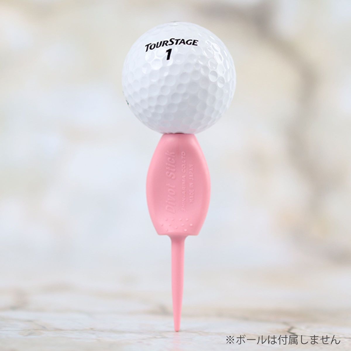 5本セット 日本製 パリティー 通常色 ピンク色 ゴルフボール 跡 ゴルフティー ティーペグ グリーンフォーク b098Tp