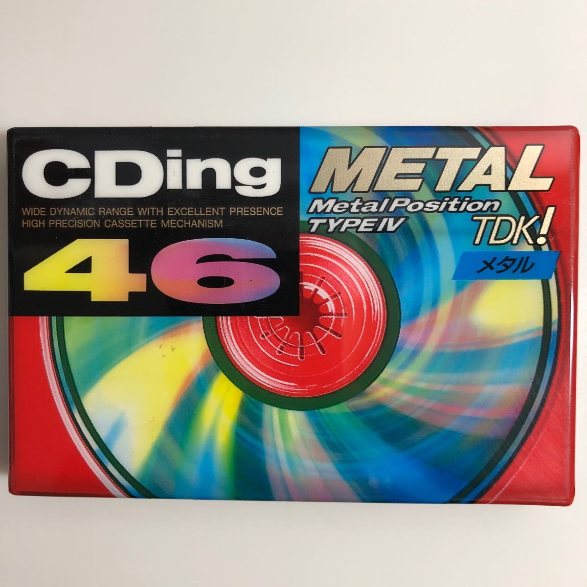 カセットテープ メタル ポジション TDK CDing METAL 46分2本_画像5