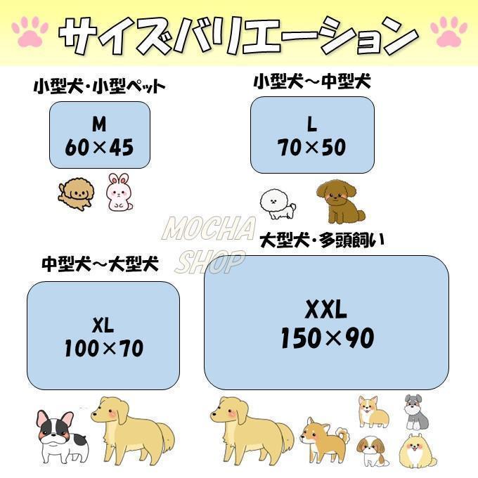 XLブルー2枚 ひんやり 冷感 ペットマット トイレシート シーツ 犬 猫の画像8