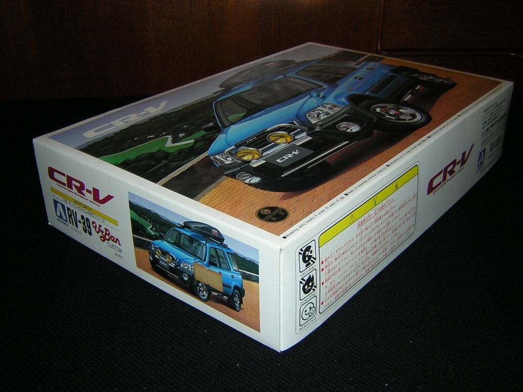 アオシマ　1/24　ホンダ　CR-V　アーバンカスタム4WDシリーズ　未組立品　ホンダ承認　RV-39　_画像5