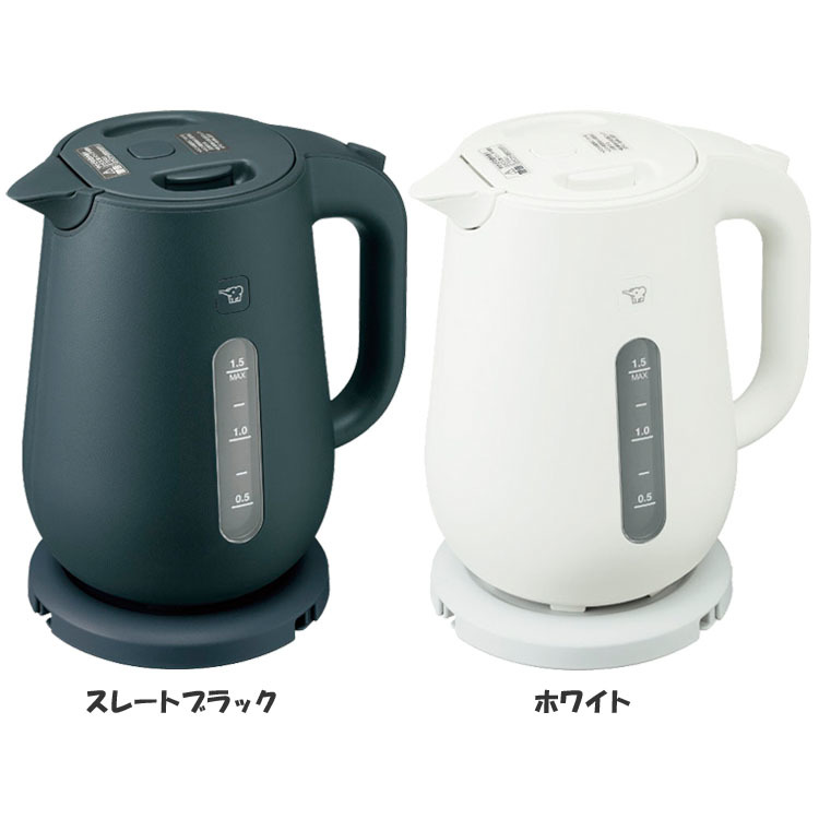 象印 電気ケトル 1.5L CK-VA15-BM 電気ポット ブラック c51_画像1