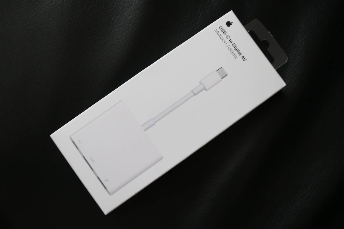 [新品未開封/現行モデル] Apple純正 USB-C Digital AV Multiport Adapter A2119 MUF82ZA/A HDMI