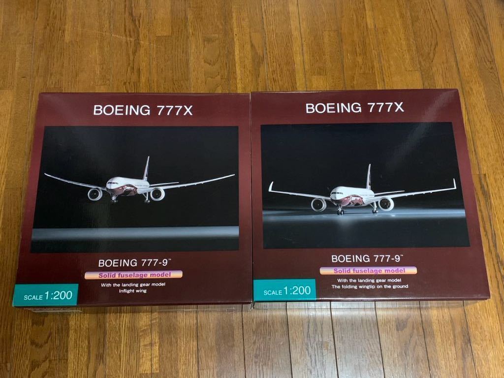 全日空商事 BOEING 777-9X ボーイング 777 1/200 # 9X20172 9X20173 1:200 9x20172 9x20173 全日空 飛行機 旅客機 航空機 _画像1