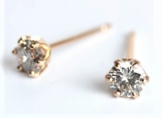 ★4ミリ★新サイズ★K18ダイヤモンドピアス1.28ct ペア高級※※☆輝きの一品☆純正18金 イエロー ゴールドピアス_画像2