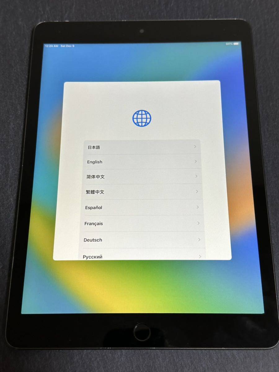 ジャンク品 iPad 第9世代 スペースグレー 64GB Wi-Fiモデル_画像1
