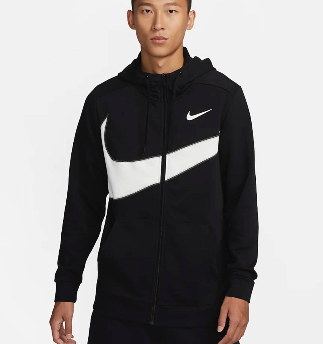 NIKE■ナイキ〔XL〕上下 セット フリース パーカー パンツ Dri-Fit BIGスウォッシュ スウェット 23'秋冬モデル ブラック/黒 正規品_画像7