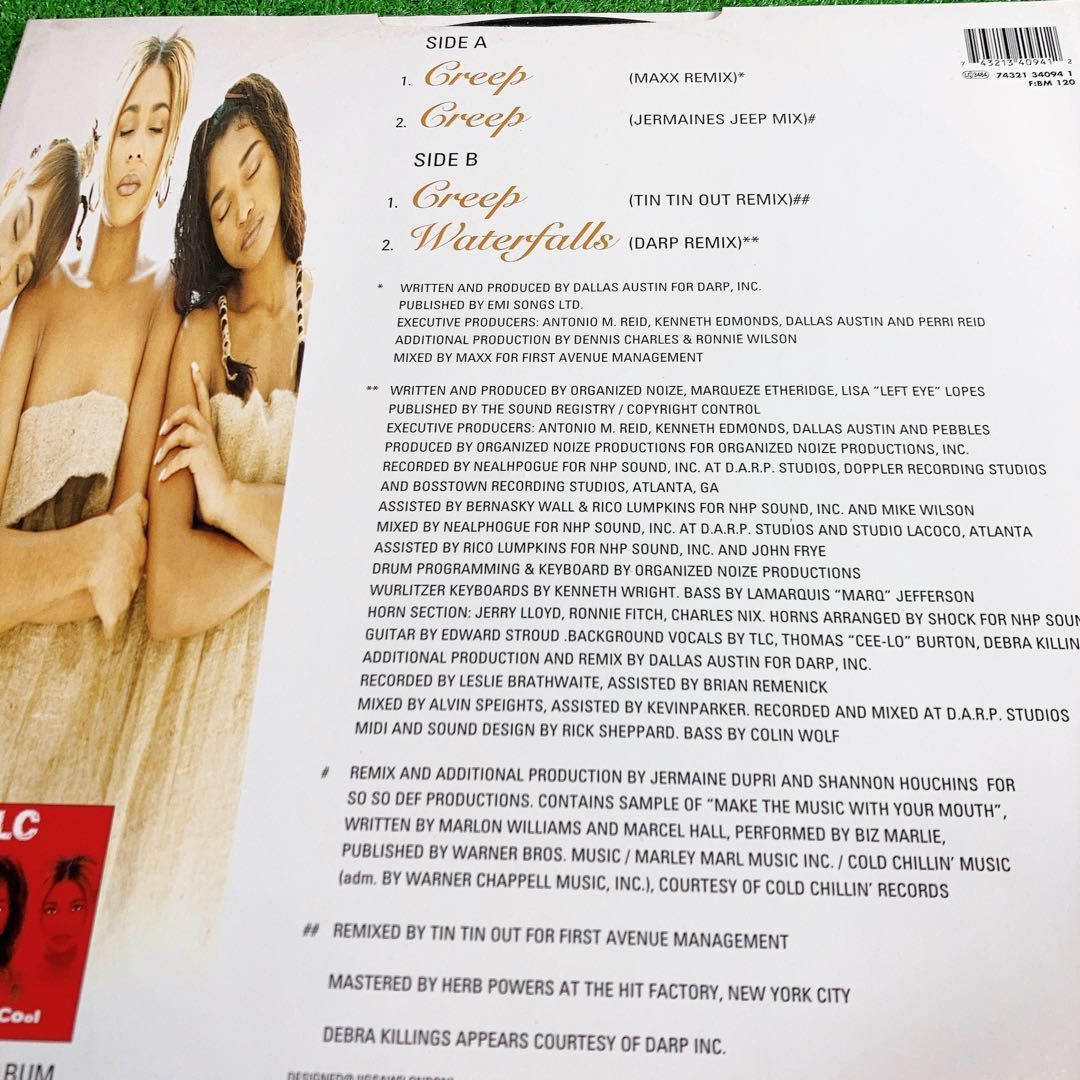 名盤！TLC 90年代ヒップホップ　レコード_画像6