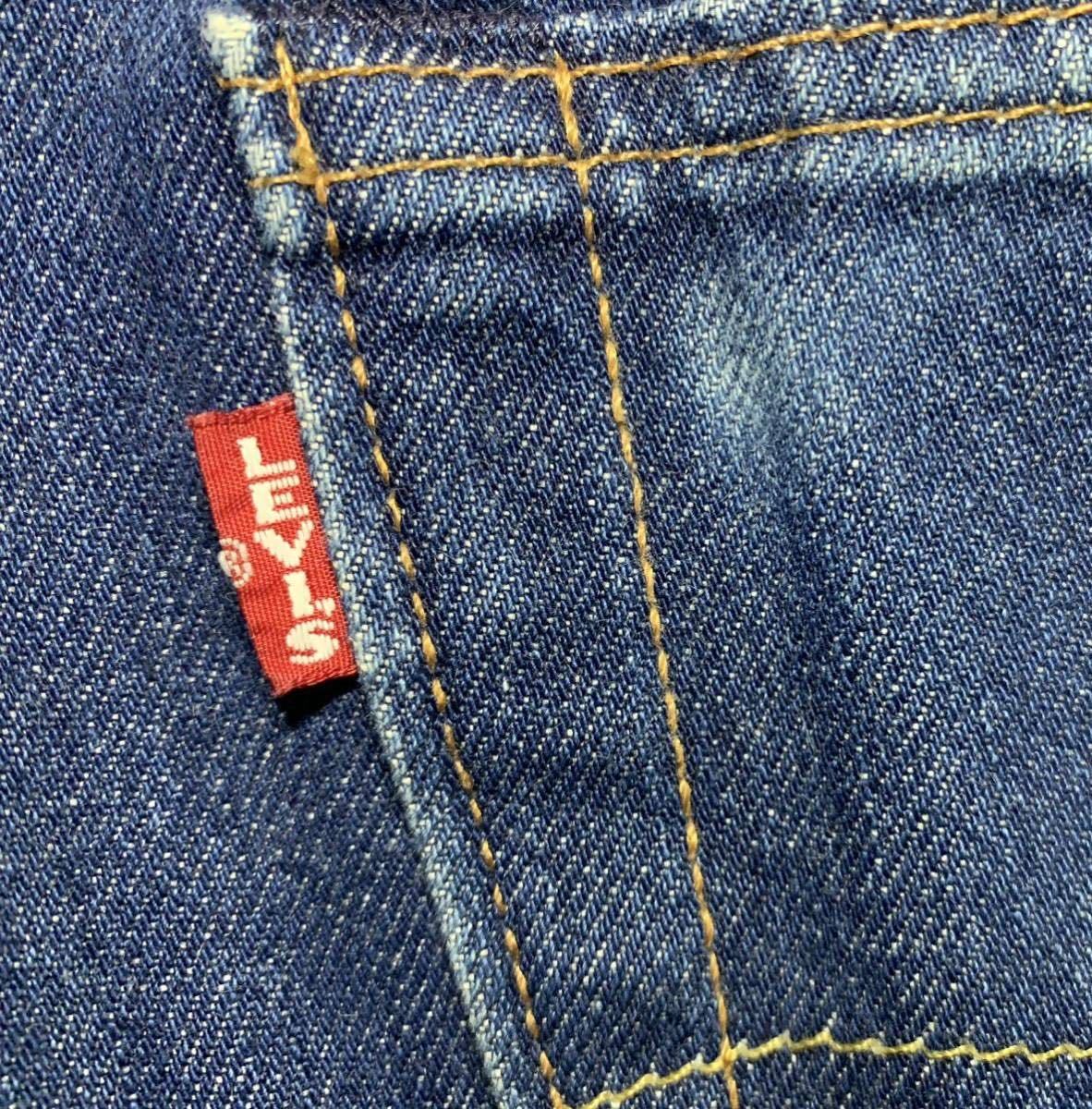 中古 リーバイス プレミアム 501 W32 ビッグE セルビッヂ ジーンズ ボタンフライ 赤耳LEVI'S ビンテージ 送料無料！_ビッグEです！