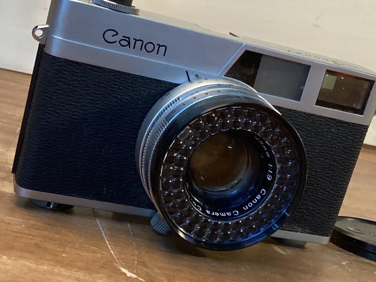 TT-1421 # including carriage # Canon Canon CANON LENS SE 1:1.9 45mm camera photograph 722g* shutter only verification * junk treatment /.GO.