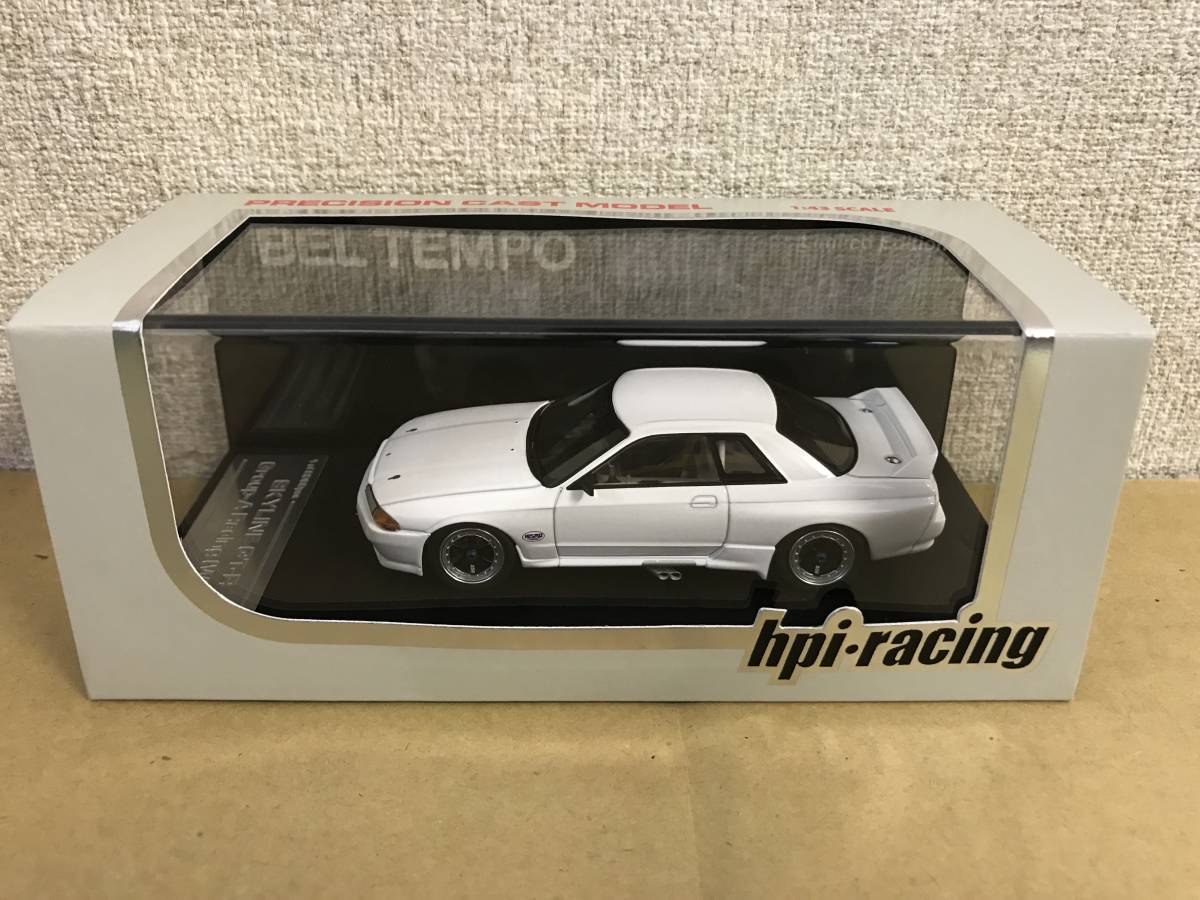 ★1/43 ニッサン スカイライン GT-R R32 Gr.A レーシング ホワイト 8022_画像1