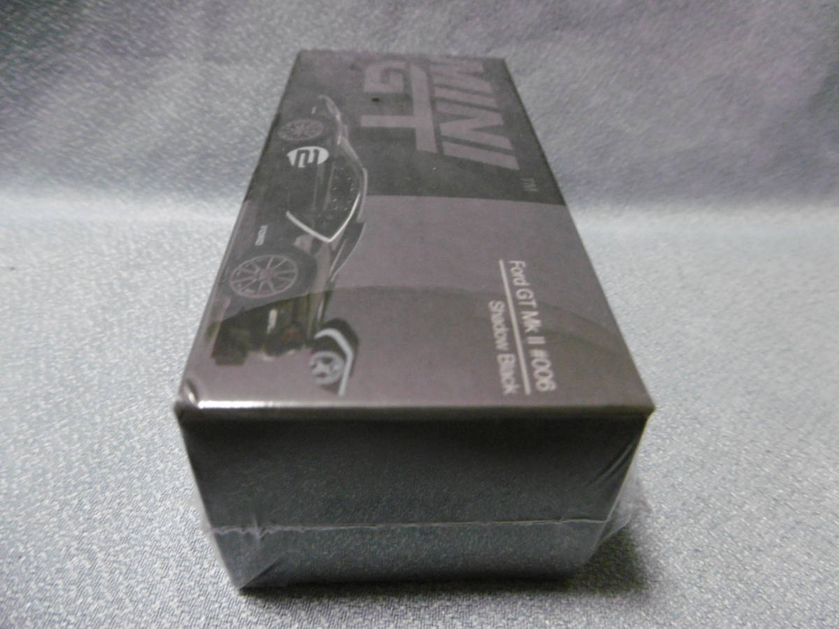 未開封新品 MINI GT 297 Ford GT MK Ⅱ #006 Shadow Black 左ハンドル_画像2