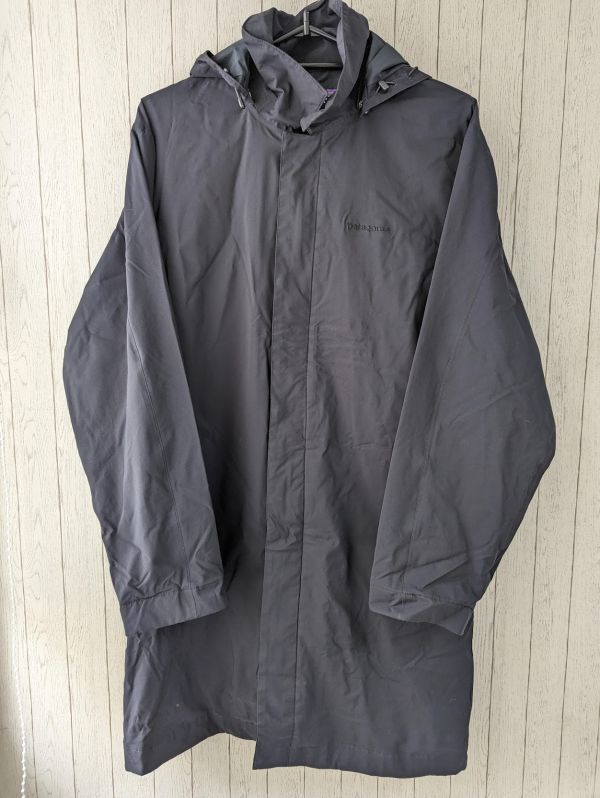 Patagonia パタゴニア 銘品 希少 廃版品 フォグバンク トレンチコート サイズM レインウェア 美品 H2Noテクノロジー 透湿防水_画像1