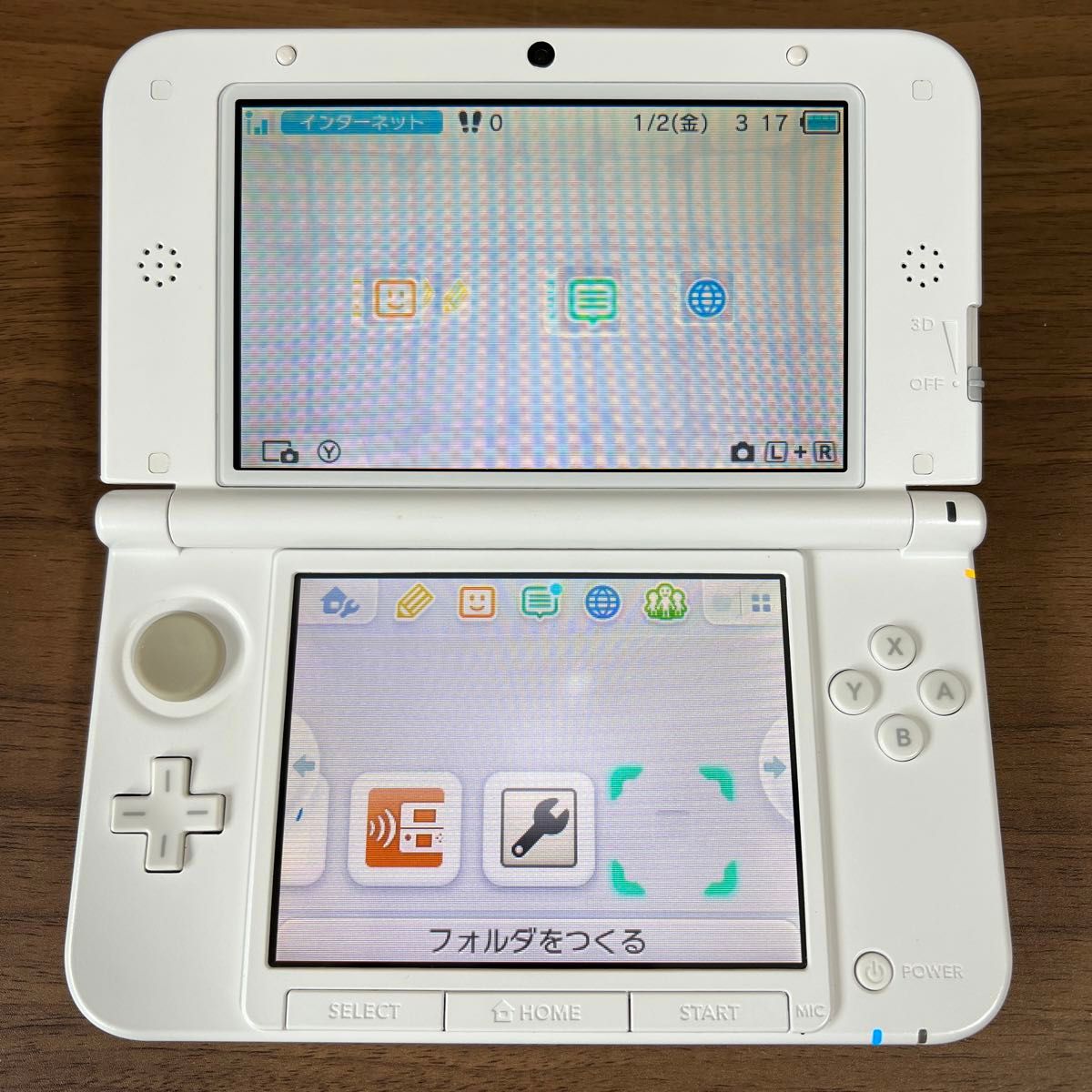 動作確認済 ニンテンドー3DS LL ホワイト 本体｜Yahoo!フリマ（旧