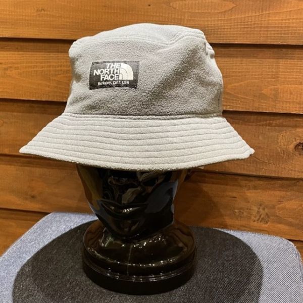 ノースフェイス NN42032 Reversible Fleece Bucket Hat リバーシブルフリースバケットハット L MO ユニセックス 新品 未使用 正規品_画像3