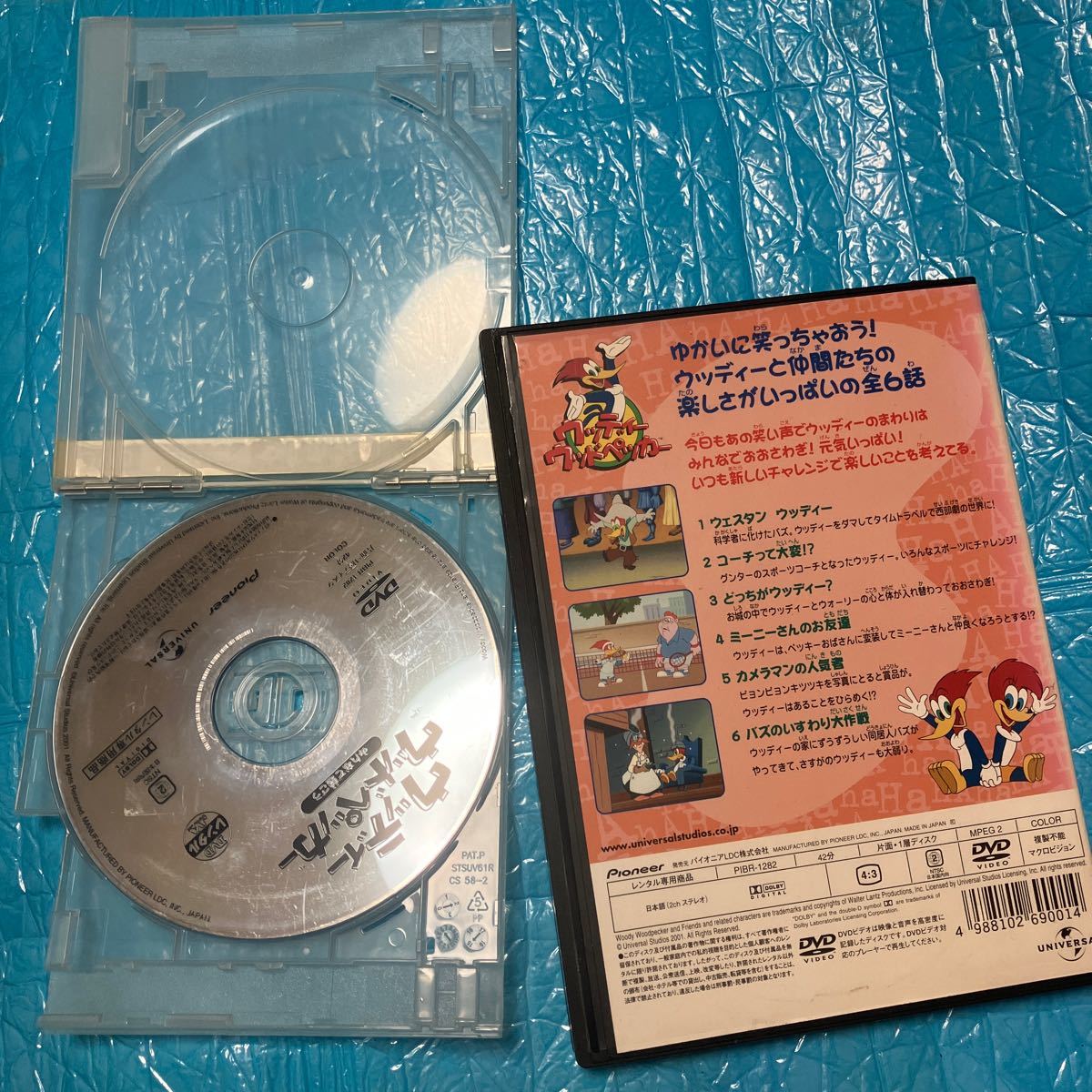 ウッディー ウッドペッカー みんなで騒ごう DVD レンタル落ち