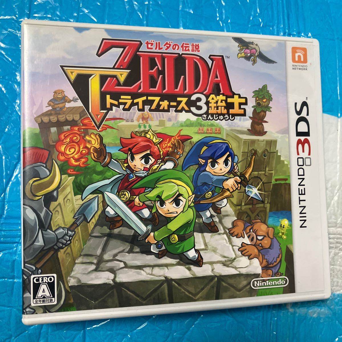 [3DS] Zelda. legend Try force 3 gun .