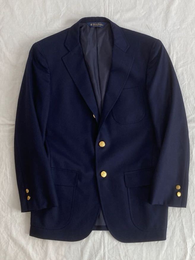 Begin掲載 Brooks brothers 紺ブレザー MADISON FIT 36SHT 金 Begin掲載 Brooks brothers 紺ブレザー MADISON FIT 36SHT 金