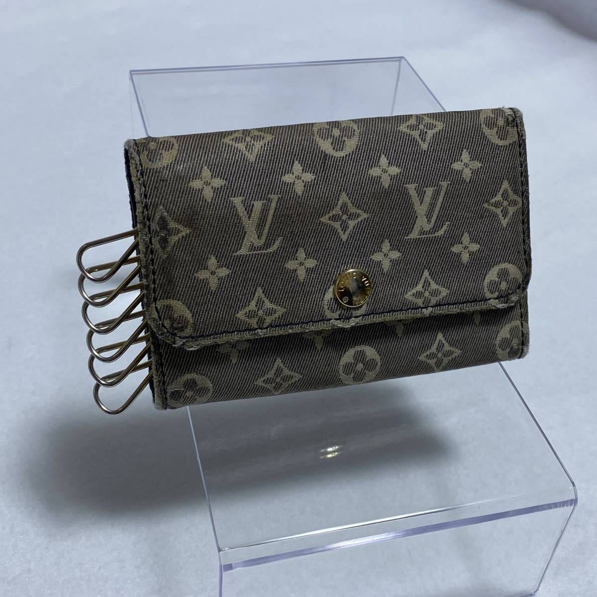 《希少》LOUIS VUITTON ルイ・ヴィトン ミュルティクレ イディール キーケース6連 モノグラム_画像3