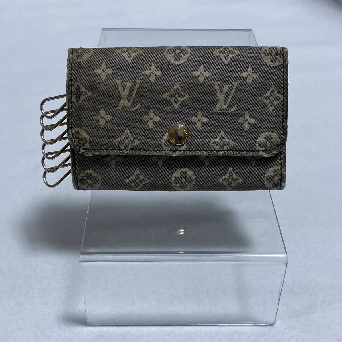 《希少》LOUIS VUITTON ルイ・ヴィトン ミュルティクレ イディール キーケース6連 モノグラム_画像1