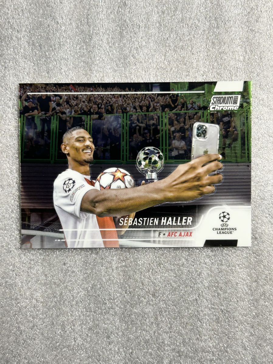 セバスティアン　ハラー（Sbastien Haller）　topps サッカー　カード　ドルトムント_画像1