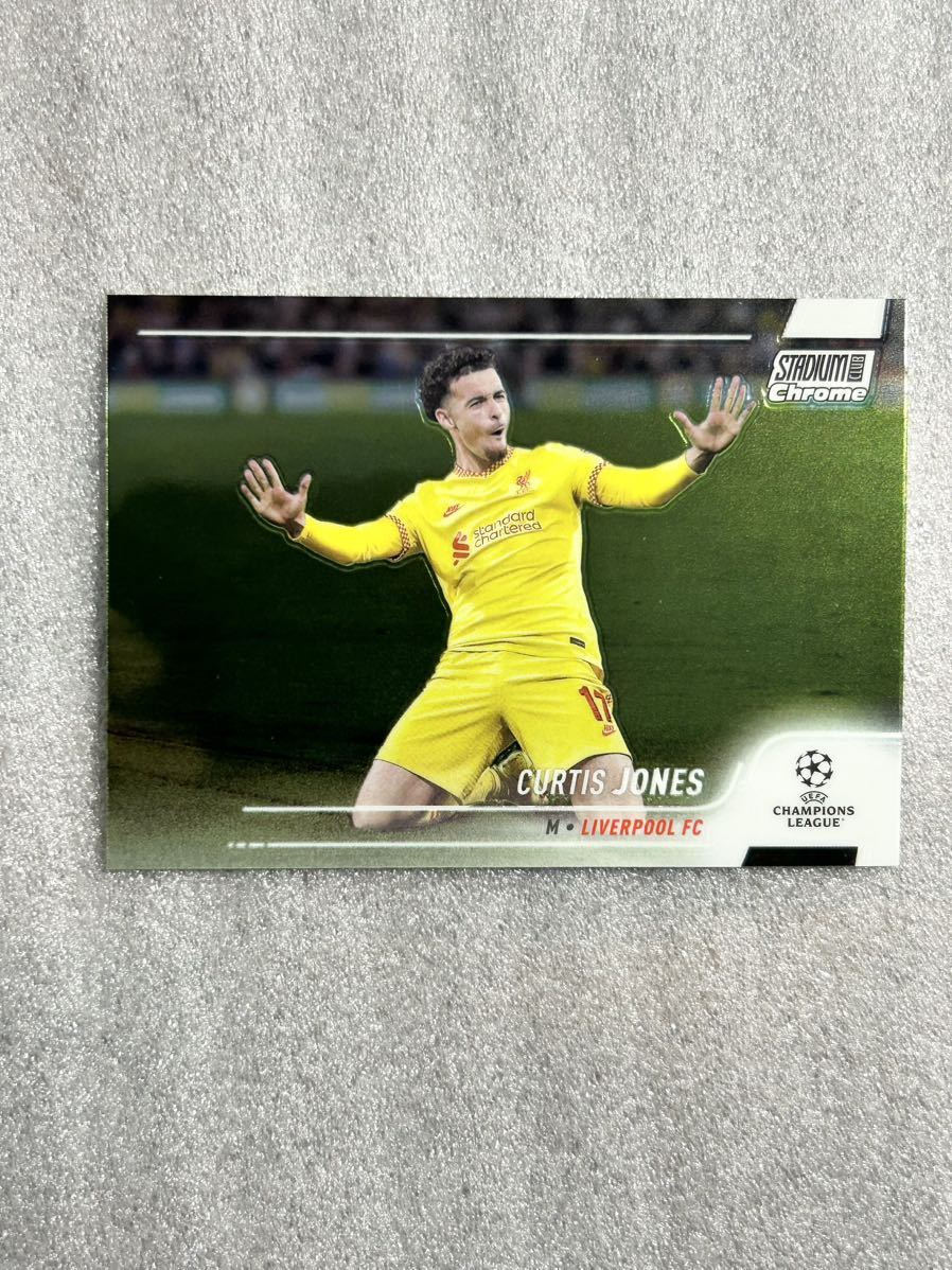 カーティス　ジョーンズ（Curtis Jones）　topps サッカー　カード　リバプール_画像1