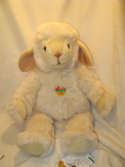 5193円 シュタイフ/Steiff☆絶版☆「リンダ・Dangling Lamb 5193円 シュタイフ/Steiff☆絶版☆「リンダ・Dangling Lamb