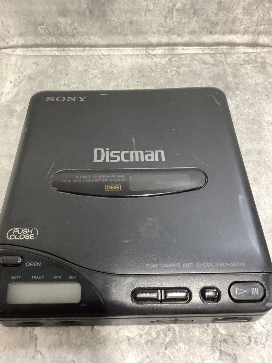 12U49 SONY Discman D-66 コンパクトディスクプレーヤー　ディスクマン ウォークマン 動作未確認　現状品　CD プレーヤー ソニー_画像8