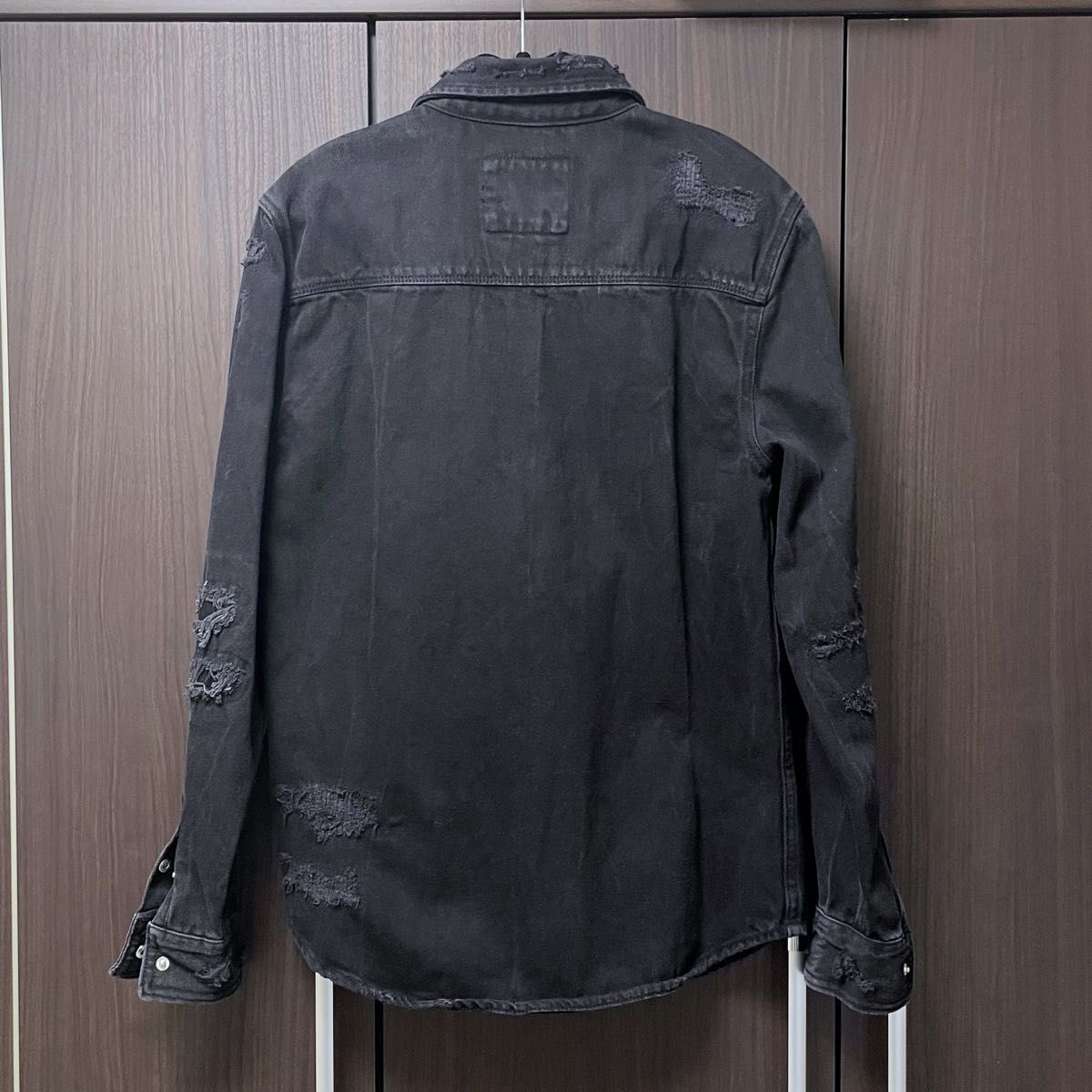 ZARA ザラ ダメージ デニムジャケット ジージャン メンズ M 新品 ZARA ザラ ダメージ デニムジャケット ジージャン メンズ M 新品