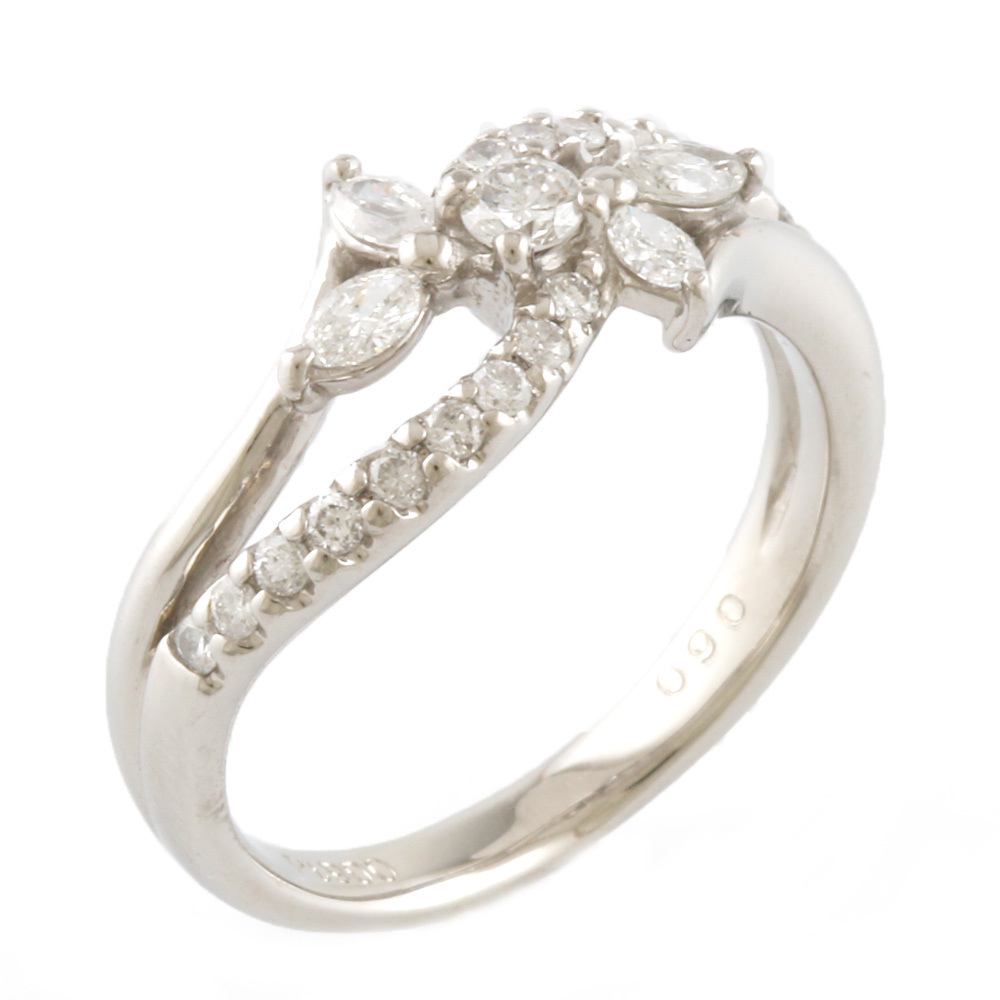 経典 指輪 リング Pt900 中古 12号 限界値下げ祭33-OF かわいい メンズ Pt900プラチナ 0.60CT ダイヤモンド プラチナ台