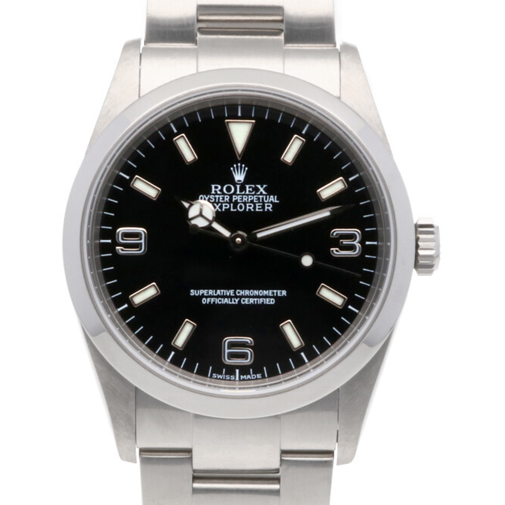 ロレックス SS 腕時計 Ｋ番 2001年式 ギャランティ エクスプローラーI スチール 114270中古 美品 限界値下げ祭