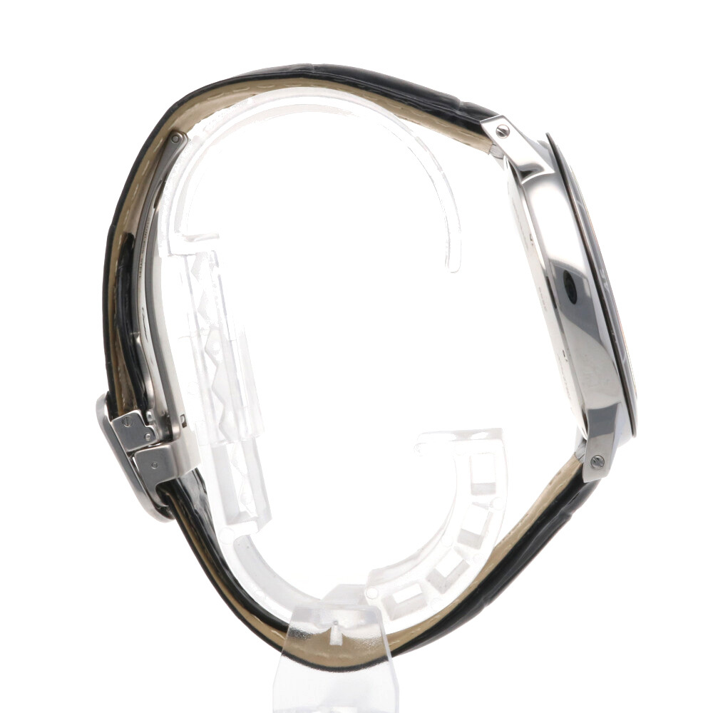 カルティエ ロンド クロワジエール 腕時計 時計 ステンレススチール 3886 自動巻き メンズ 1年保証 CARTIER 中古 美品_画像7