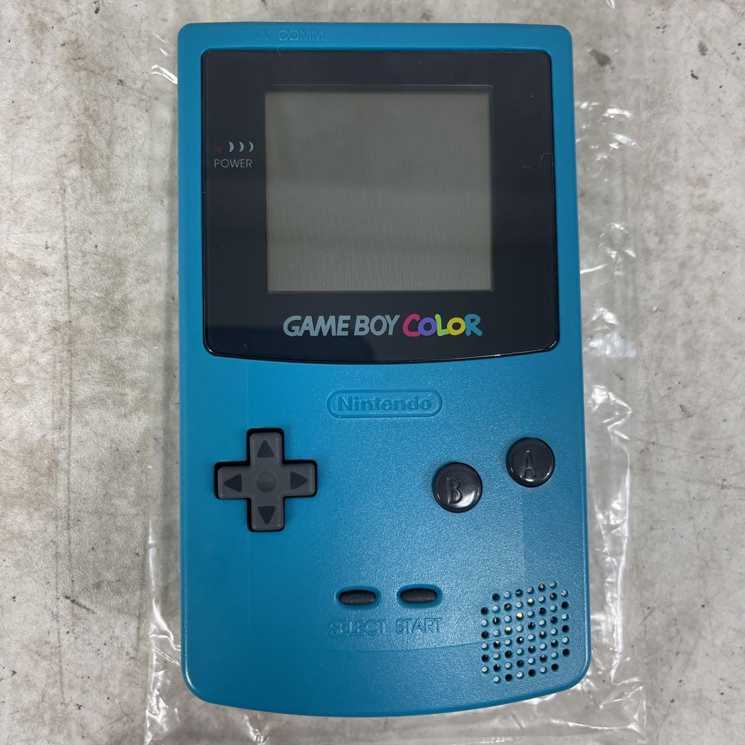 極美品　任天堂　ニンテンドー　Nintendo　GAMEBOYCOLOR　ゲームボーイカラー　グリーン　CGB-001　携帯ゲーム　レトロ