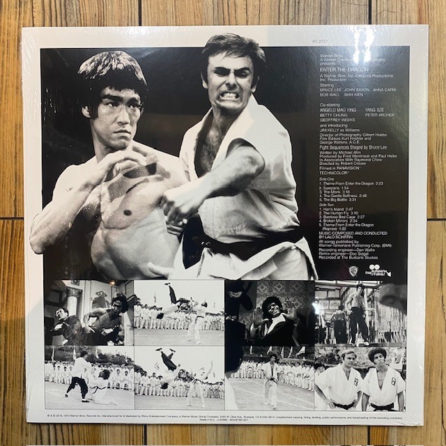  нераспечатанный SEALED! Picture запись / OST / гореть . Dragon (Enter the Dragon) / LP / RSD2018 ограничение запись / Lalo Schifrin / блюз * Lee 