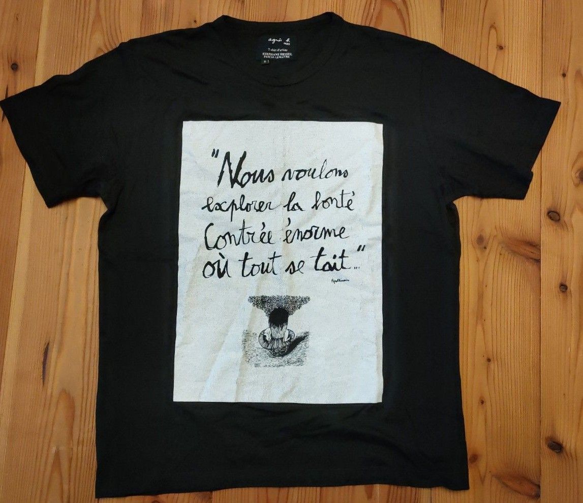 agnes b　PASCAL LEMAITRE Tシャツ　アニエスベーサイズ3