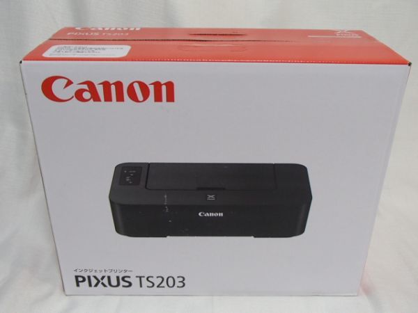 【新品】★★インク欠品★★キャノン PIXUS TS203 インクジェットプリンター (IP2700後継機種）_画像1