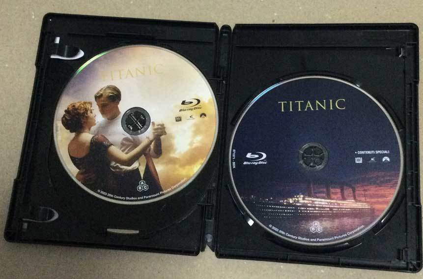 タイタニック Titanic 4K Ultra HD+Blu-ray3枚組※4K日本語音声・字幕収録、Blu-ray特典ディスク日本語字幕収録　ヨーロッパ版　日本未発売_画像5