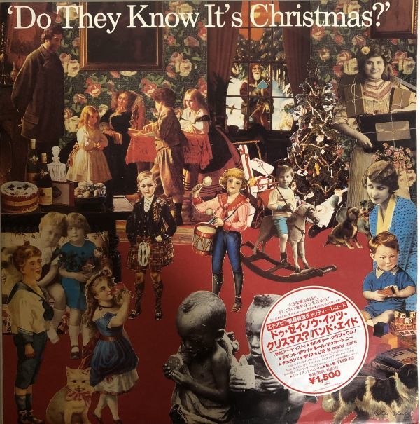 帯シール Band Aid - Do They Know It's Christmas? / FEED 112 / 1984年 / JPN_画像1
