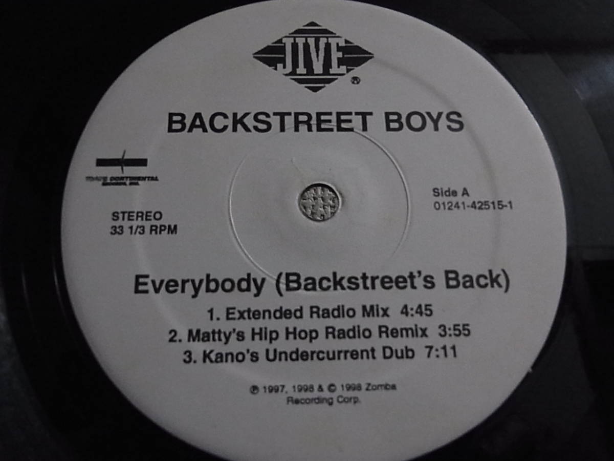 US12' Backstreet Boys/Everybody_画像3