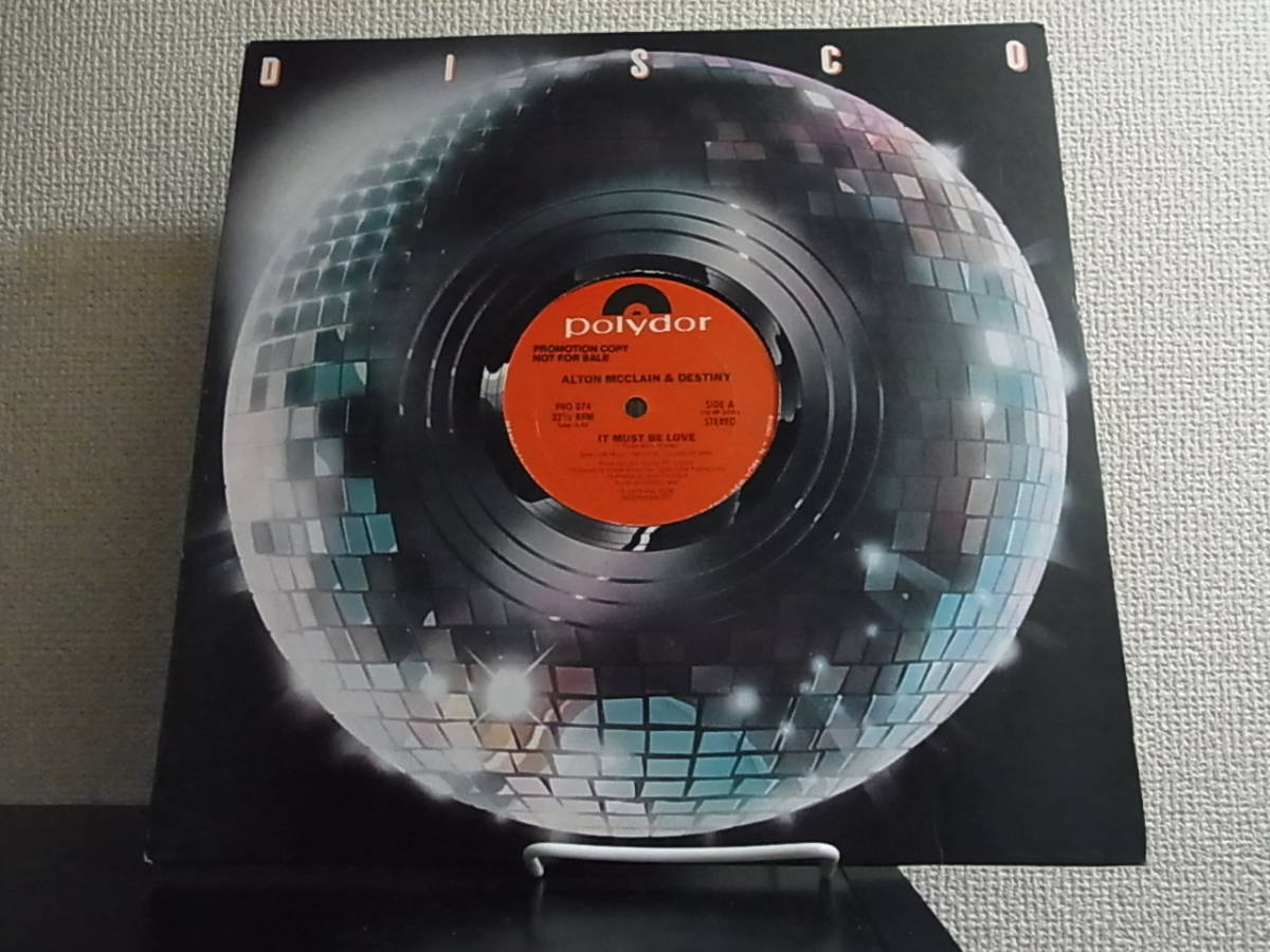 US-Promo12' Alton McClain & Destiny/It Must Be Love-A Jim Burgess Mixの画像1