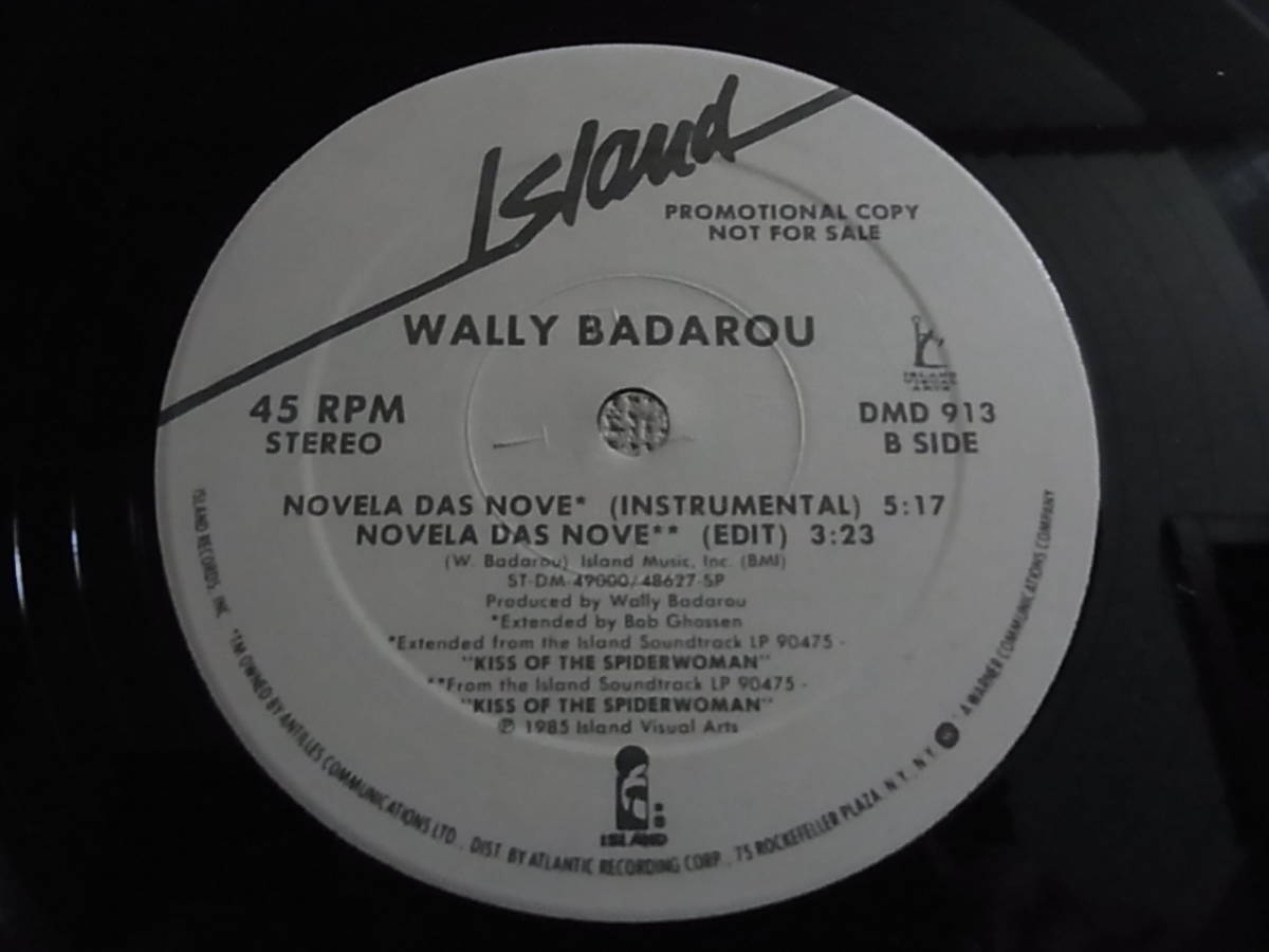 US-Promo12' Wally Badarou/Chief Inspector_画像3